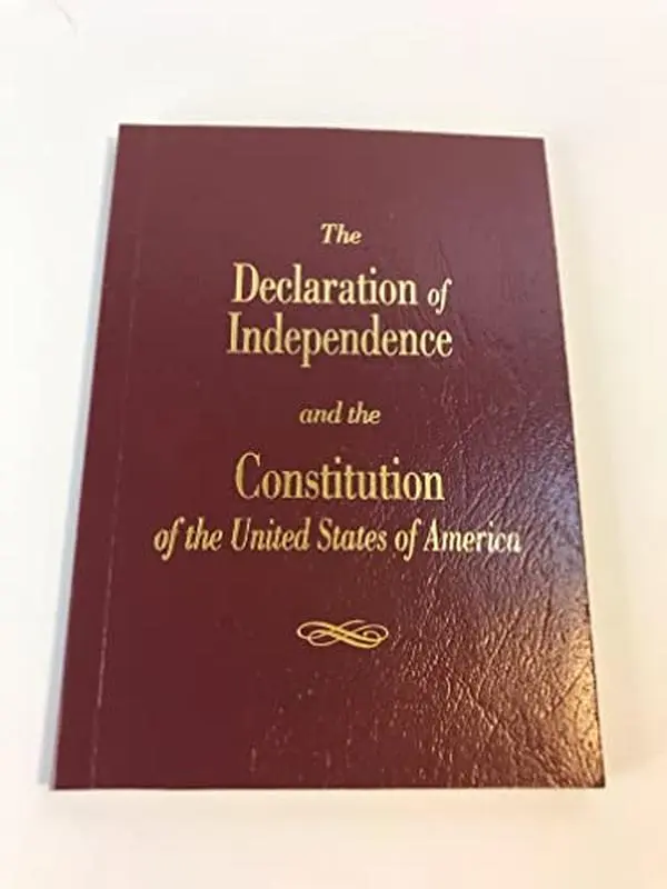USED Book - The Declaration of Independence and the Constitution of the United States of America by Founding Fathers (Paperback) - english