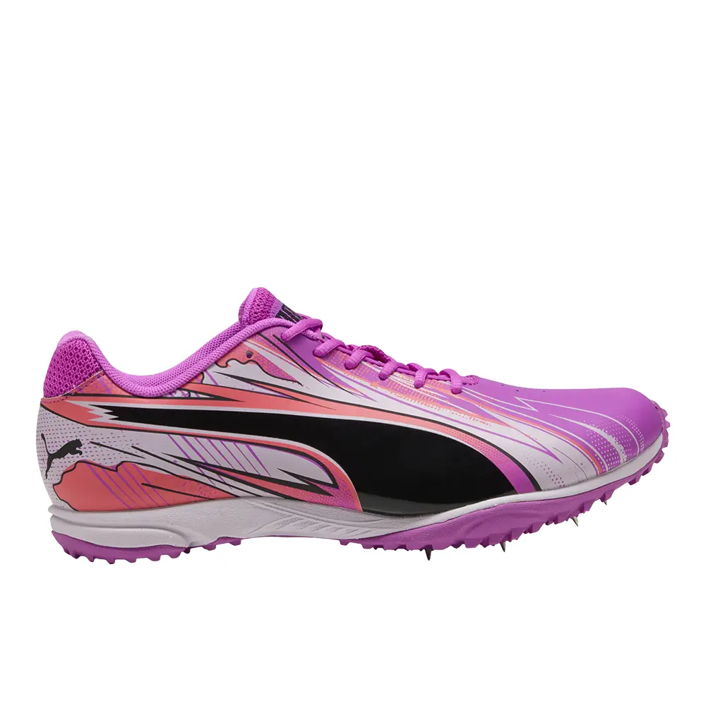 PUMA Womens Evospeed Haraka Sparked Spikes Track/Field Sneakers Shoes - Purple PUMA Womens Evospeed Haraka Sparked Spikes Track/Field Sneakers Shoes - Purple