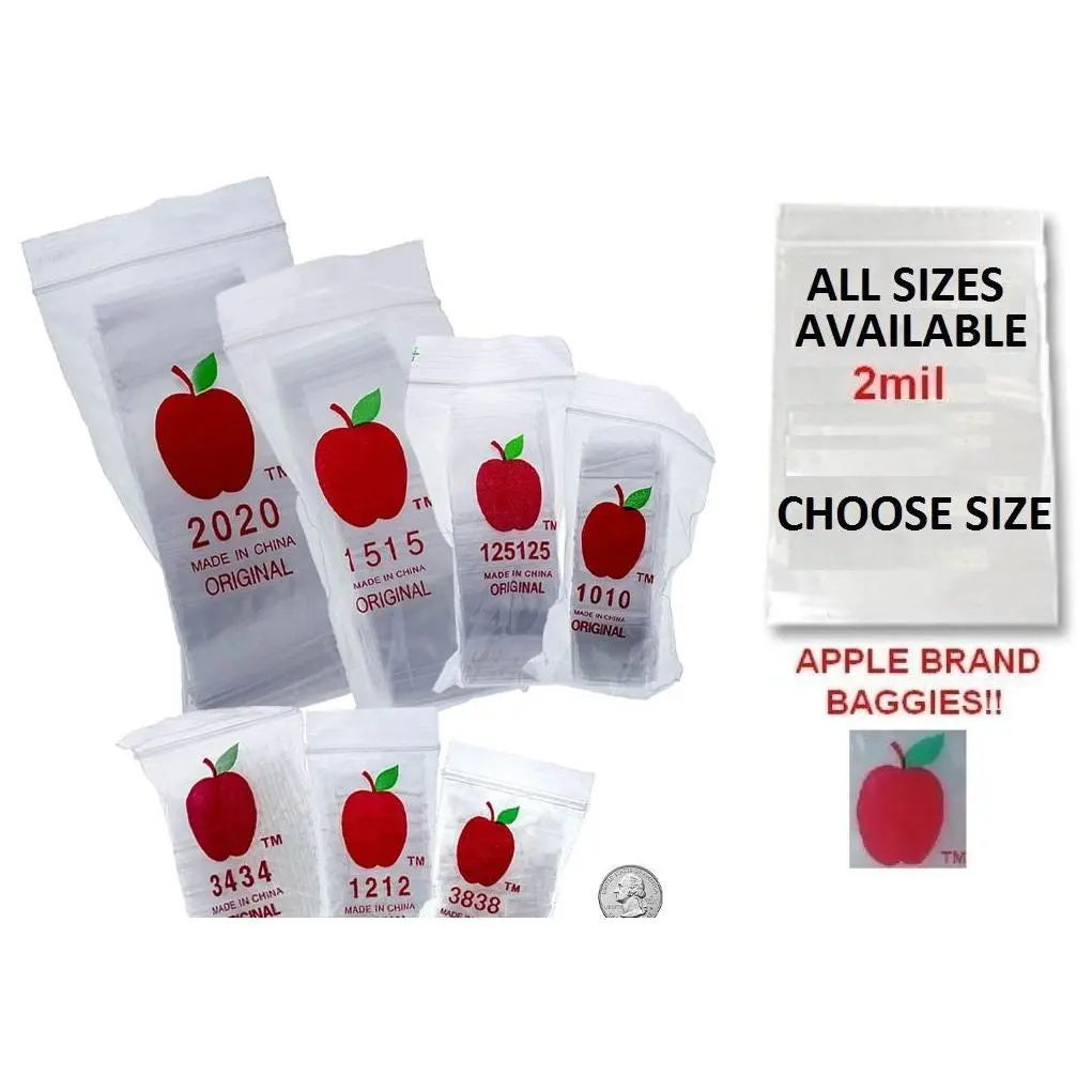 CrazyCoolBuys 5000 Pack Zip Lock Original Brand Clear 2Mil Zip lock Bags 5,000 Baggies Resealable Plastic