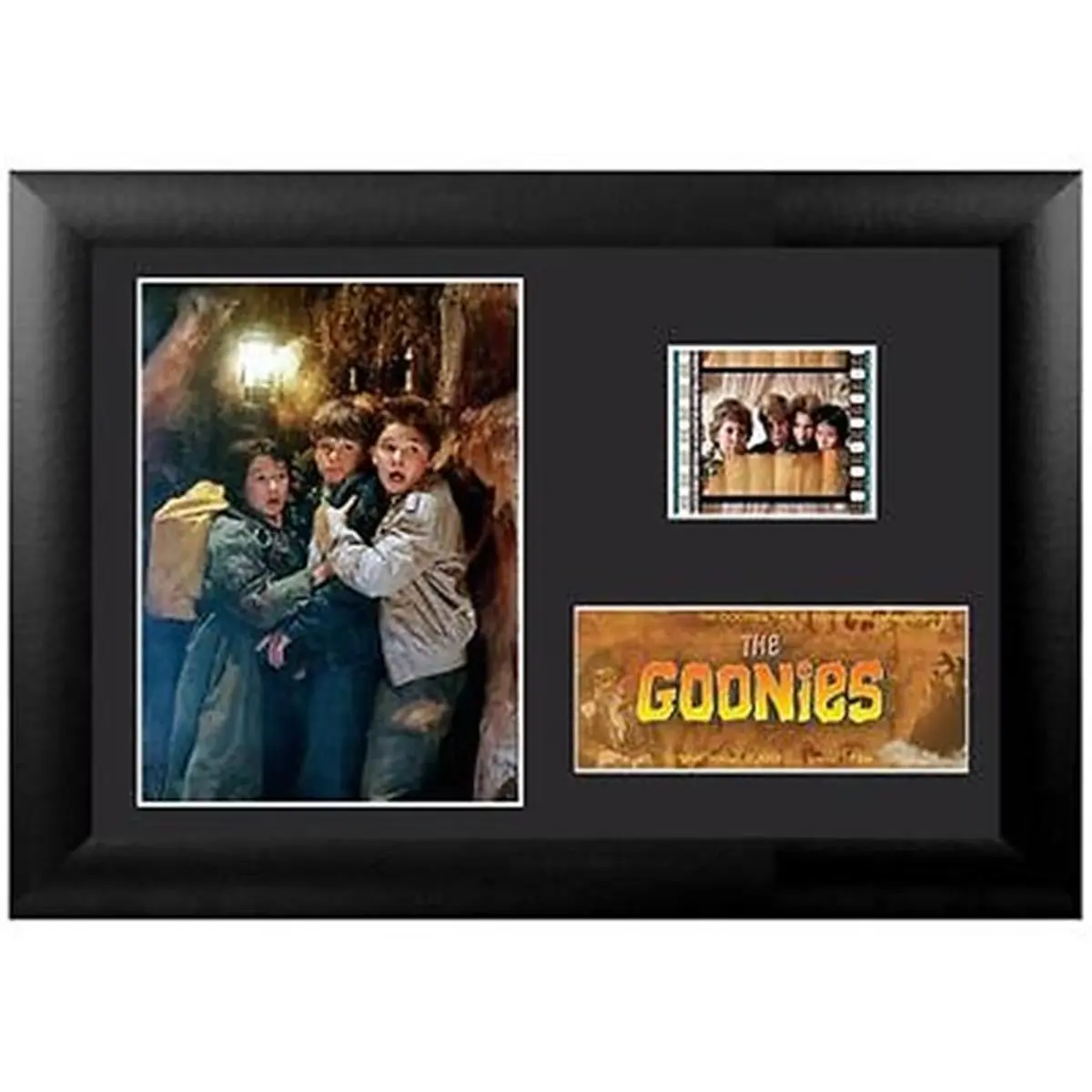 212 MAIN Goonies Movie Theme Photo Frame for Mother, 7x5 in Rectangular MDF Frame with Real Film Cell, Easel Back for Easy Display, Baby Room Decor