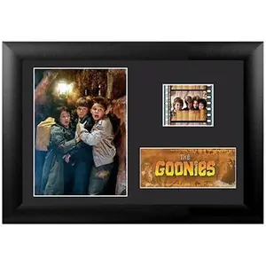 212 MAIN Goonies Movie Theme Photo Frame for Moms, 7x5 in Rectangular MDF Design with Real Film Cell and Easel Back for Easy Display, Frame Design