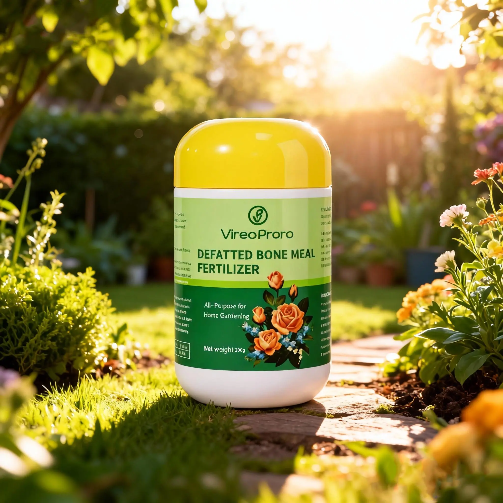 E07 / Premium Bone Meal Organic Plant Fertilizer | Natural Slow-Release Phosphorus & Calcium Boost | Strengthens Roots, Enhances Blooming, Improves Fruit Quality, and Promotes Long-Term Soil Health | Ideal for Flowers, Vegetables, Fruit Trees