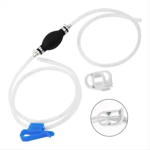 Gas Siphon Pump for Gasoline,Fuel Siphon Pump with Siphon Hose for Gasoline,Hand Syphon Pump for Water,for Lawn Mower