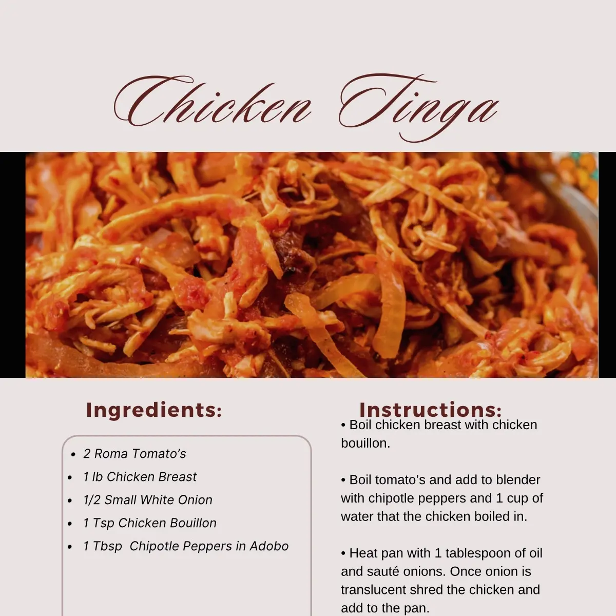 Recipe Cards