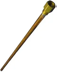 1/2 X 28 Inch Pick Up Tube With 1/2 Inch Male Pipe Into Fuel Tank, 1/2 Inch Female Thread-In Top (TAN1212)