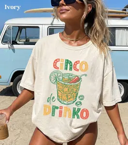 Cinco de Mayo Spicy Margarita Shirt, Fiesta Drinking Tees Women, Mexico Vacation Shirts, Margarita Cocktail Tees, Cinco de Mayo Outfit