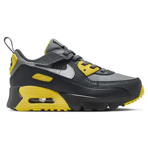 Nike Air Max 90 EasyOn Lightning Smoke Grey Anthracite Light Silver (PS) (kids) by StockX