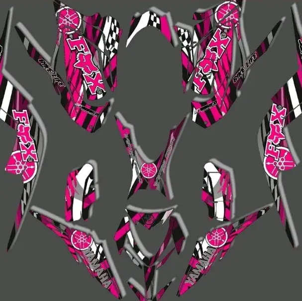Yamaha raptor 700r Graphic kit 2013 to 2023