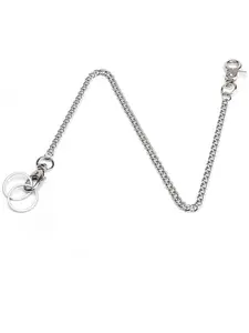 Wisdompro Wallet Chain, Pocket Keychain with Lobster Clasps and 2 Keyrings for Keys, Wallet, Jeans, Pants, Belt Loop, Purse and Handbag, Stylish Keychain
