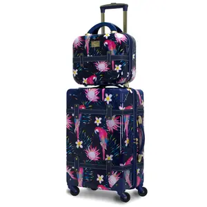 World Traveler Chariot Parrot 2-Piece Hardside Carry-On Spinner Luggage Set