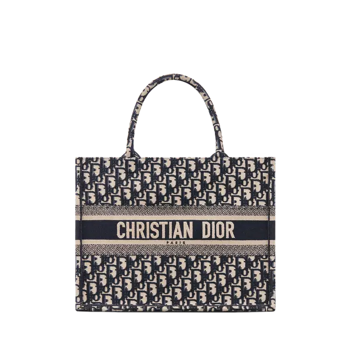 Pre-owned Dior Fabric Tote Bags Medium Tote