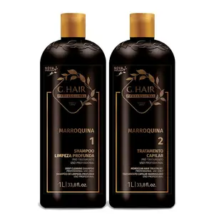 Kit G. Hair Smoothing System Marroquina Shampoo Treatment Hair 2x1L/2x33.8 fl.oz