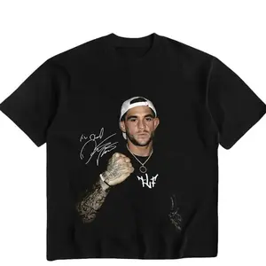UNDISPUTED Dustin Poirier Boxing Signature Heavy Cotton T-shirt MMA Fight Night Shirt UFC Fan Apparel Pump Cover Casual Street Style Direct-to-garment Printing