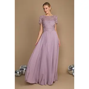 Dylan & Davids Short Sleeve Formal Mother of the Bride Dress