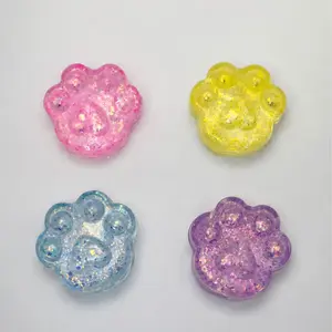 Cat Paw Shape Decompression toy transparent Fun and Cute For Adults and Kids Stress Relief Decompression Toy