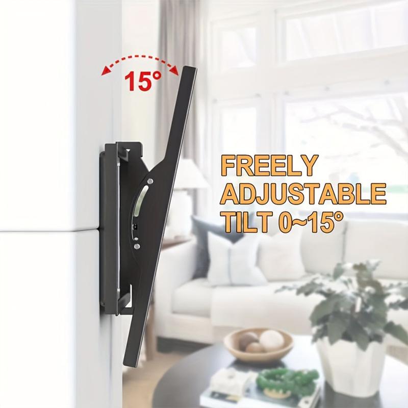 FULL MOTION LCD LED TV WALL MOUNT VESA BRACKET SWIVEL TILT For 32 37 40 42 43 46 47 50 52 55 60 65 70 Inch Screen TV