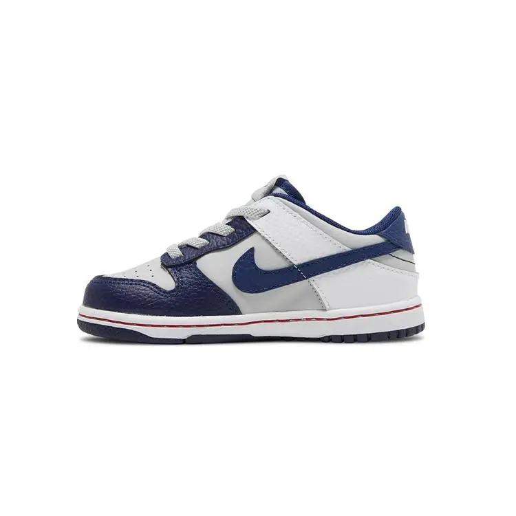 Nike Dunk Low Emb Nba 75th Anniversary Brooklyn Nets TD Retro Kids'' Sneakers DC9562-001