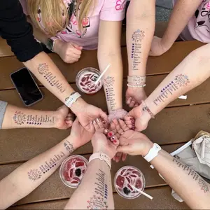 Drinking around the world tattoo