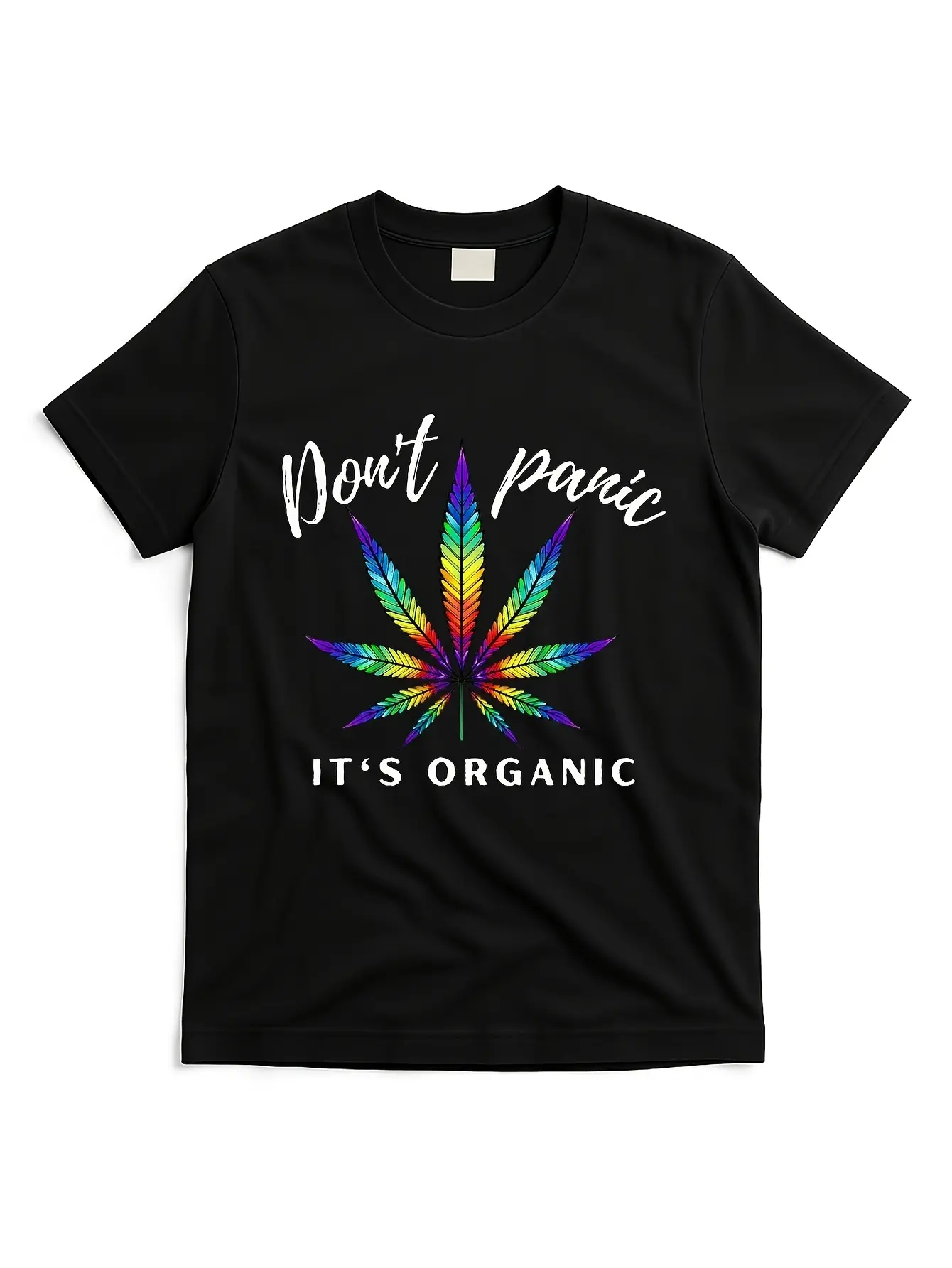 Stay Calm, It'S All-Natural! Humorous Tie-Dye Cann
