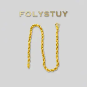 Length: 24.4 inches; Width: 10 mm[FOLYSTUY (YNY10)] handcrafted twisted dragon bone necklace, an exquisite long necklace suitable for both men and women to wear.