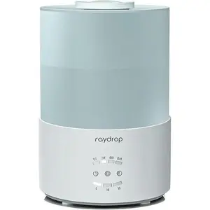 3.0L Cool Mist Humidifier for Large Room, Top Fill Air Humidifier with Essential Oil Diffuser, Color Lights & Timer, Auto Shut-Off for Baby Nursery, Plants & Home