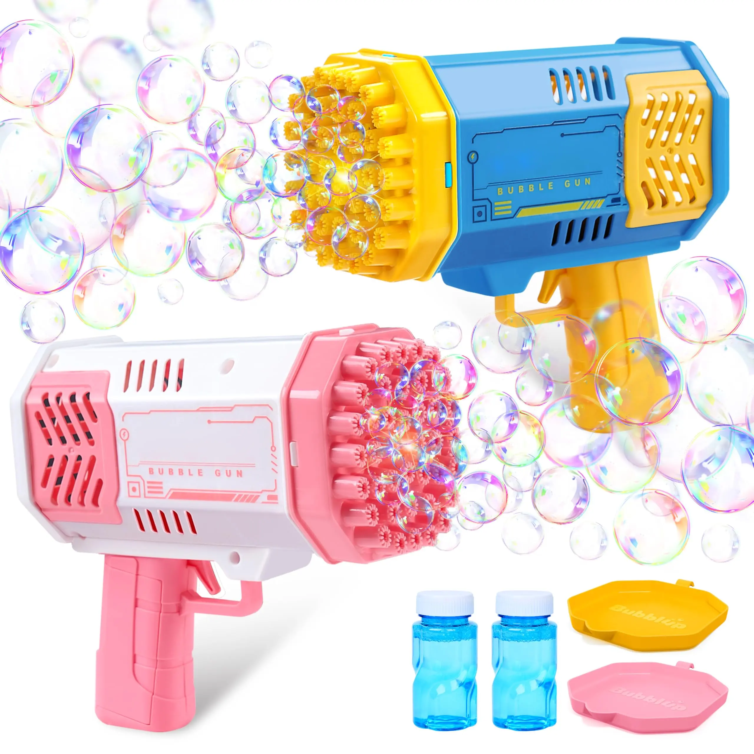 Joyin Bubble Machine, Bazooka Rocket Shape Bubble Gun Toy for Kids Ages 4-8, Gifts, Adults, Party Favors, Summer, Wedding,Summervibe Joyin Bubble Machine, Bazooka Rocket Shape Bubble Gun Toy for Kids Ages 4-8, Gifts, Adults, Party Favors, Summer, Wedding,Summervibe
