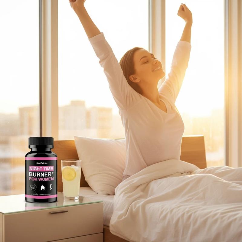 HealVitas Women’s Dietary Supplement 60 Capsules Formula Crafted for Daily Wellness Support Gentle Herbal Blend Ideal for Routine Enhancement