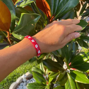 Canadian Flag Friendship Adjustable Bracelet | Canada