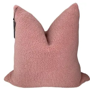 Luxx Plush Blush Pillow - Soft Touch of Faux Fur