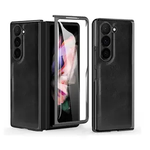 Compatible with Samsung galaxy z Fold7/fold6/fold5/fold4/fold3/fold2 Phone Case, Durable Electroplated Business Shell Cover, Integrated Protective Mobile Accessory, Smartphone, Protection, Casing