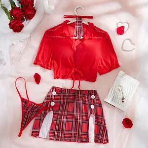 MOONLIGHT MAID UNIFORM | Vintage TARTAN Serving Set