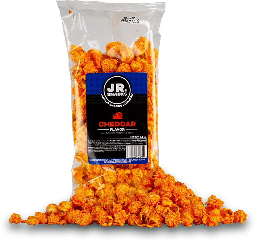 Junior Snacks Co. Cheddar Popcorn
