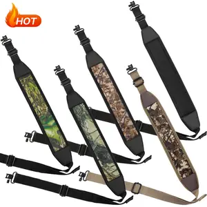 【CRAZY DEAL】Two Point Sling with Swivels, Non-slip omfortable Neoprene Padded, Adjustable Length Shoulder Strap for Outdoor Sports