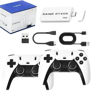 2026 New Video Retro Game Stick Pro Wireless Gaming Console, Perfect for All Ages, Button Stick