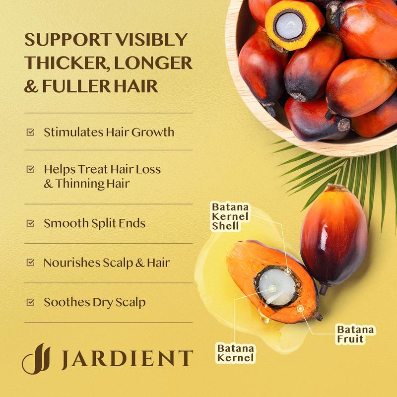 Raw Batana Oil for Hair Care: 100% Pure - Dr. Sebi Batana Oil from Honduras - For Thicker & Stronger Hair Men & Women 4.2 OZ Haircare Comfort