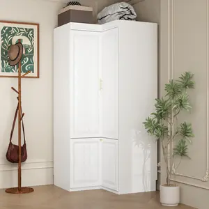 FUFU&GAGA Armoires Wardrobe Closet Cabinet Hanging Drawers Storage Furniture Organization