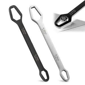 Universal Car Torx Wrench 8-24mm, Self-Tightening Double-Head Spanner, Non-Slip Multi-Function Wrench for Nuts & Bolts Repair, Auto Hand Tool
