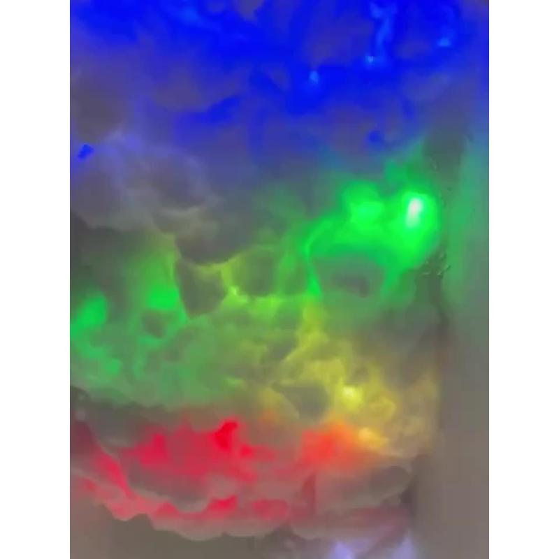 2025 New Upgraded Cloud Light For Gaming Room, Office, Hotel, Party Ceiling Or Wall Decoration, Music Synchronization With Color Changing Function