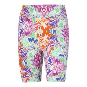 PUMA Womens Hypnotize Graphic Bike Shorts Casual Bottoms Casual - Multi