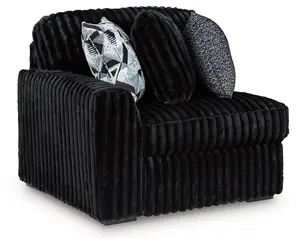 Midnight-Madness - LAF Corner Chair - Onyx