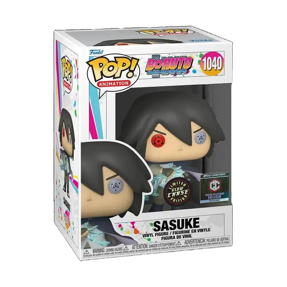 Funko Sasuke Vinyl Figurine - Rare and Sought-After GITD Chase Variant, Item #1040, Chalice Shape Collectible