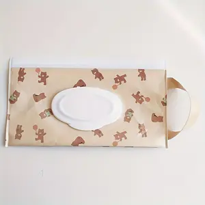 1pc EVA Portable Wipes Dispenser - Refillable Wet Wipe Holder with Freshness Preservation, Reusable Wet Wipe Pouch for Outdoor, Camping, Hiking - Handy Carry Design - For Families & Travelers - Perfect for Outdoor Activities