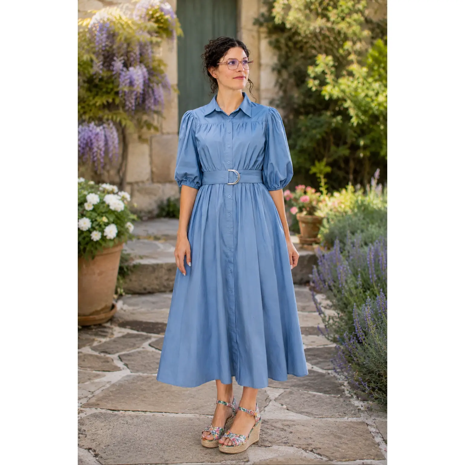 Maddie • Chambray Dress