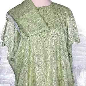 Light green baati with scarf