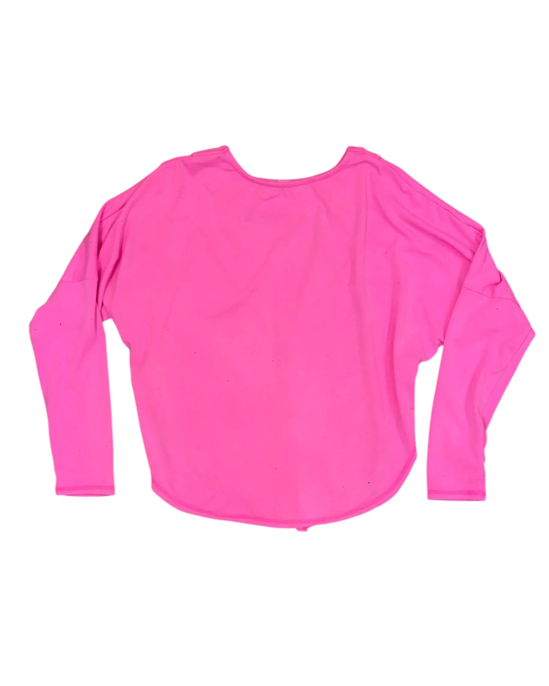 Neon Pink Fashion LS Top