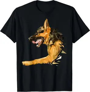 100% Cotton German Shepherd Dog T-Shirt T-Shirt