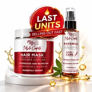 I Belli Capelli Ravenna Kit – Hair Mask and Repair Oil for Healthy Hair Natural Haircare Organic Haircare Scalp Treatment Serum Intense Nourishing Treatment Intensive Daily
