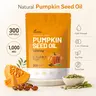 Natural pumpkin seed oil and saw palmetto softgel 1000mg high content plant esters 300 capsules  SummerVibes