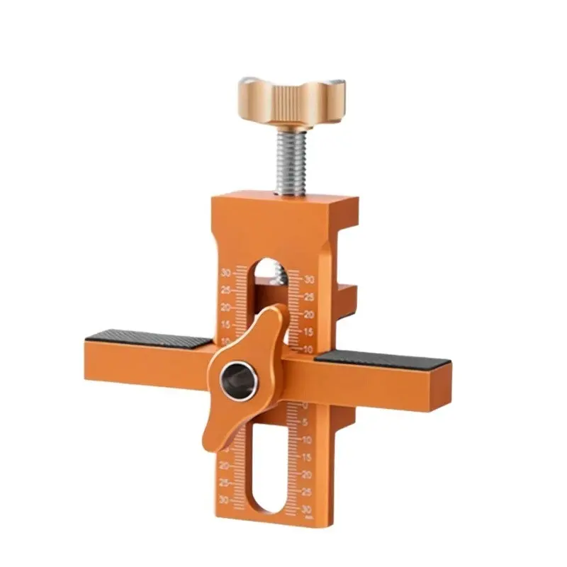 Aluminum Cabinet Door Installation Helper, Wall Cabinet Leveling Tool, Multi-Function Positioning Drilling Three-In-One Tool, Home