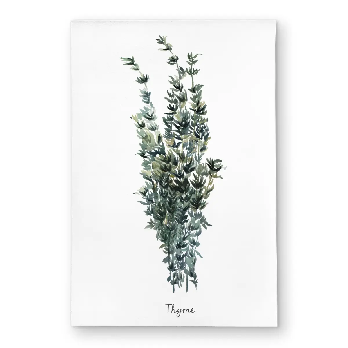 360 stand Boho Farmhouse Polyester Chenille Outdoor Rug - 2 x 3 ft. Rectangle Shape, Thyme Leaves Bundle Design, Gastronomy Farmhouse Style Decor Rug, Boho Farmhouse Rug, Polyester Chenille Rug